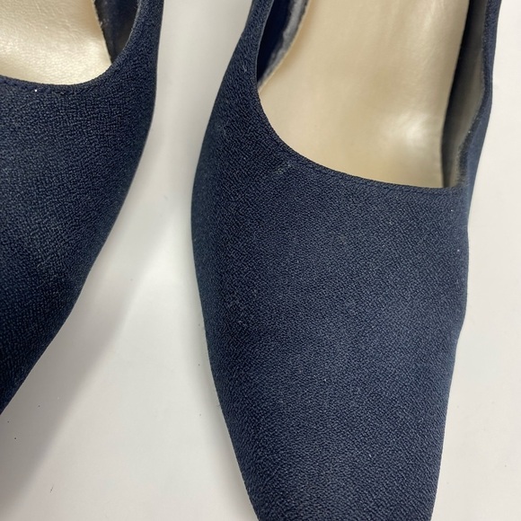 Women’s Navy Blue Heels Size 10M - Picture 6 of 10